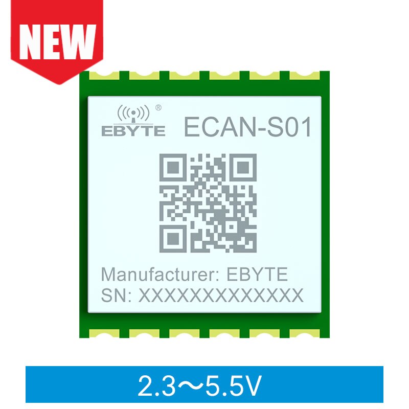 CDEBYTE ECAN-S01 ModBus RTU 통신 모듈 Serial TTL to CAN2.0 버스 양방향 투명 전송 Wide Baud Rate Range
